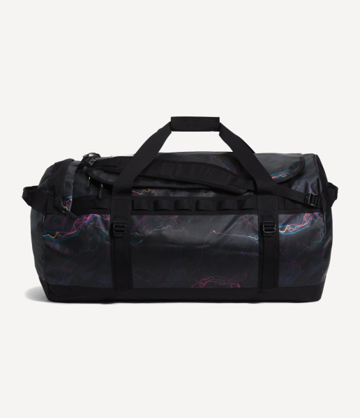 Баул Base Camp Duffel L (TNF Black Trail Glow Print;)